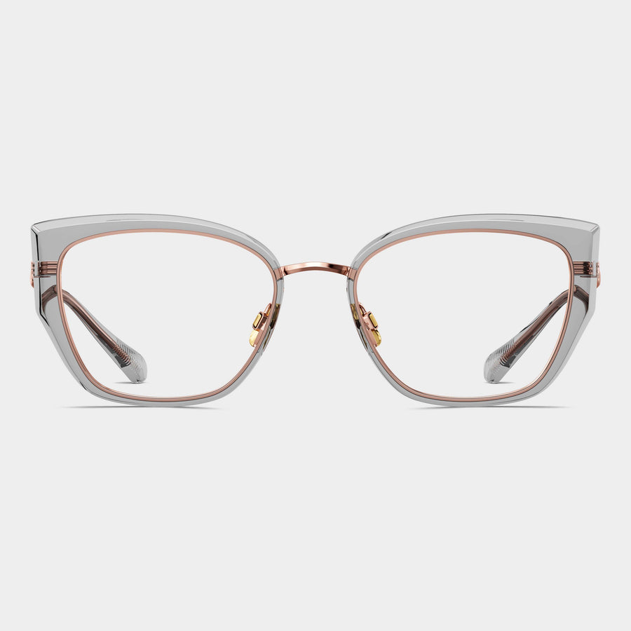 Rose Gold|Transparent Grey