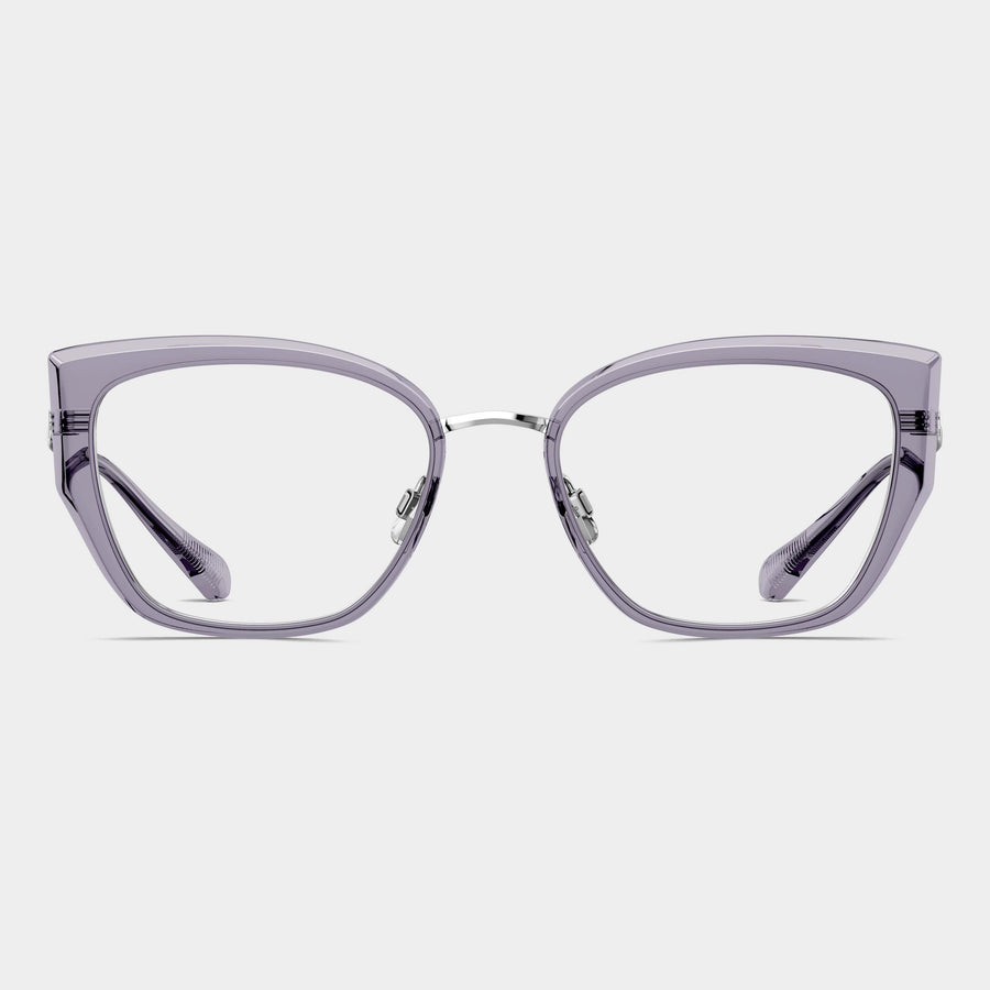 Silver|Transparent Purple