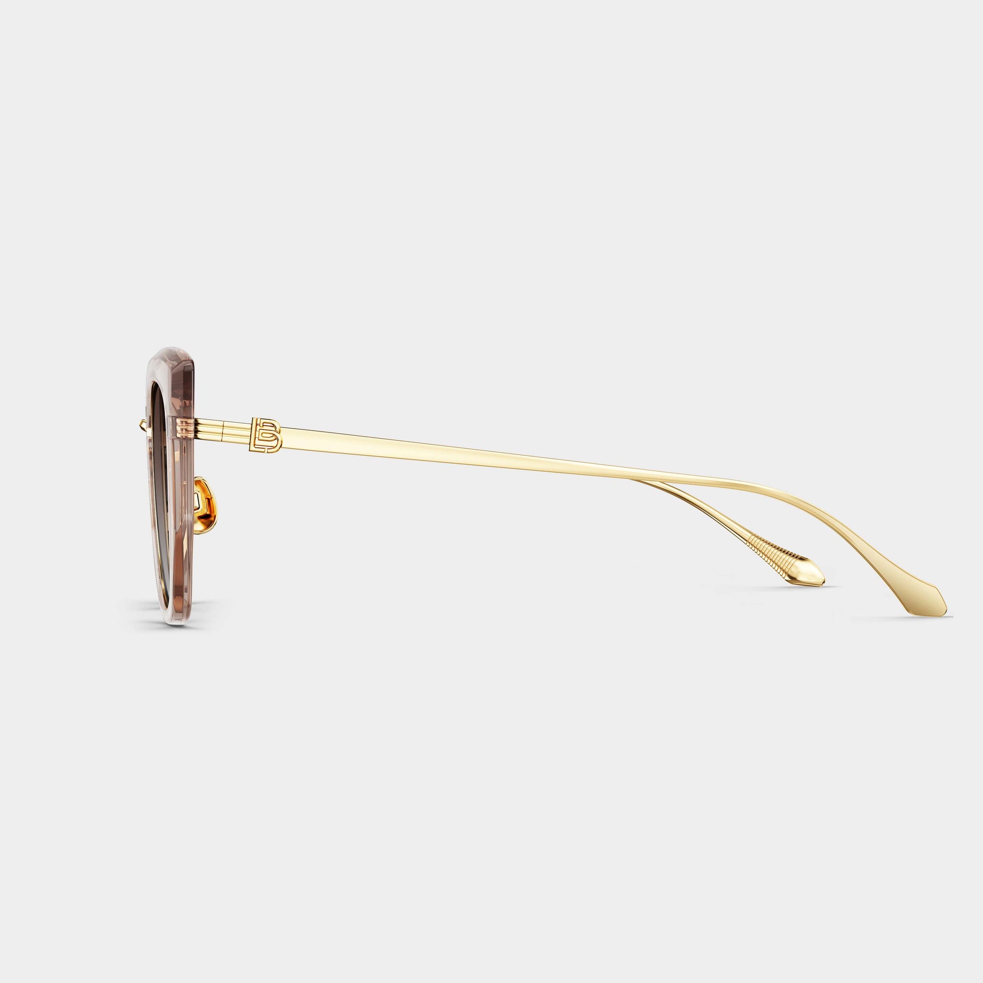 Transparent Tawny Brown