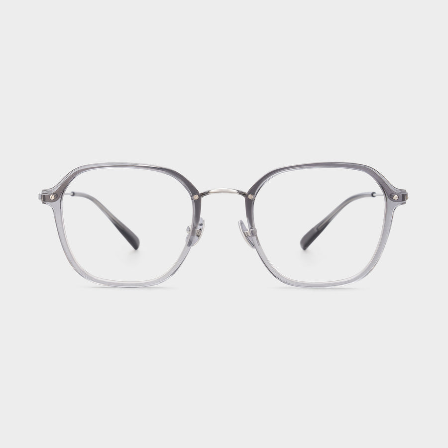 Silver/Transparent Grey