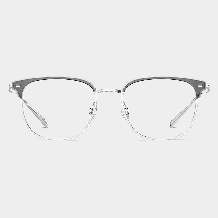 Silver|Transparent Grey