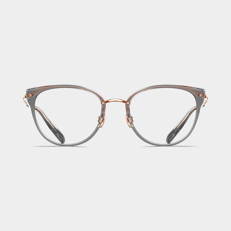 Rose Gold|Transparent Grey