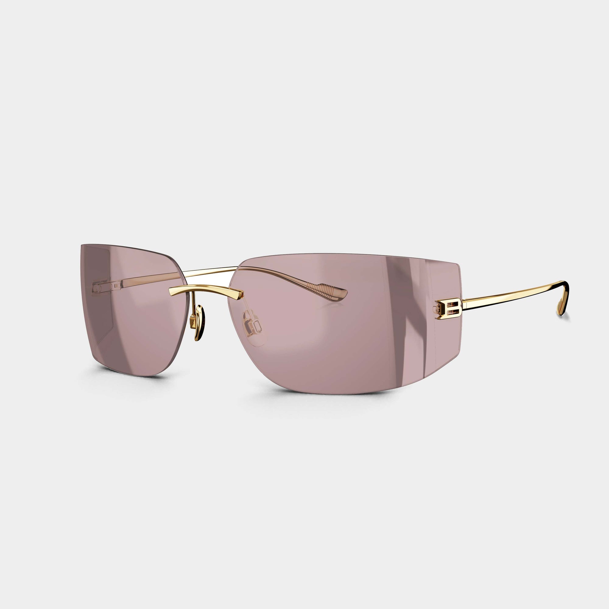 Transparent cool brown