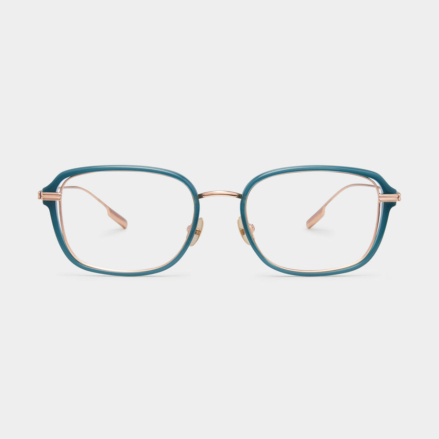 Rose gold/Translucent Turquoise