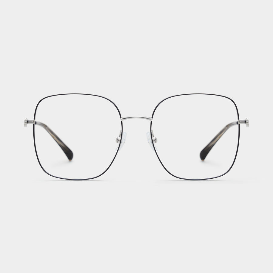 Silver/Matte black Rim