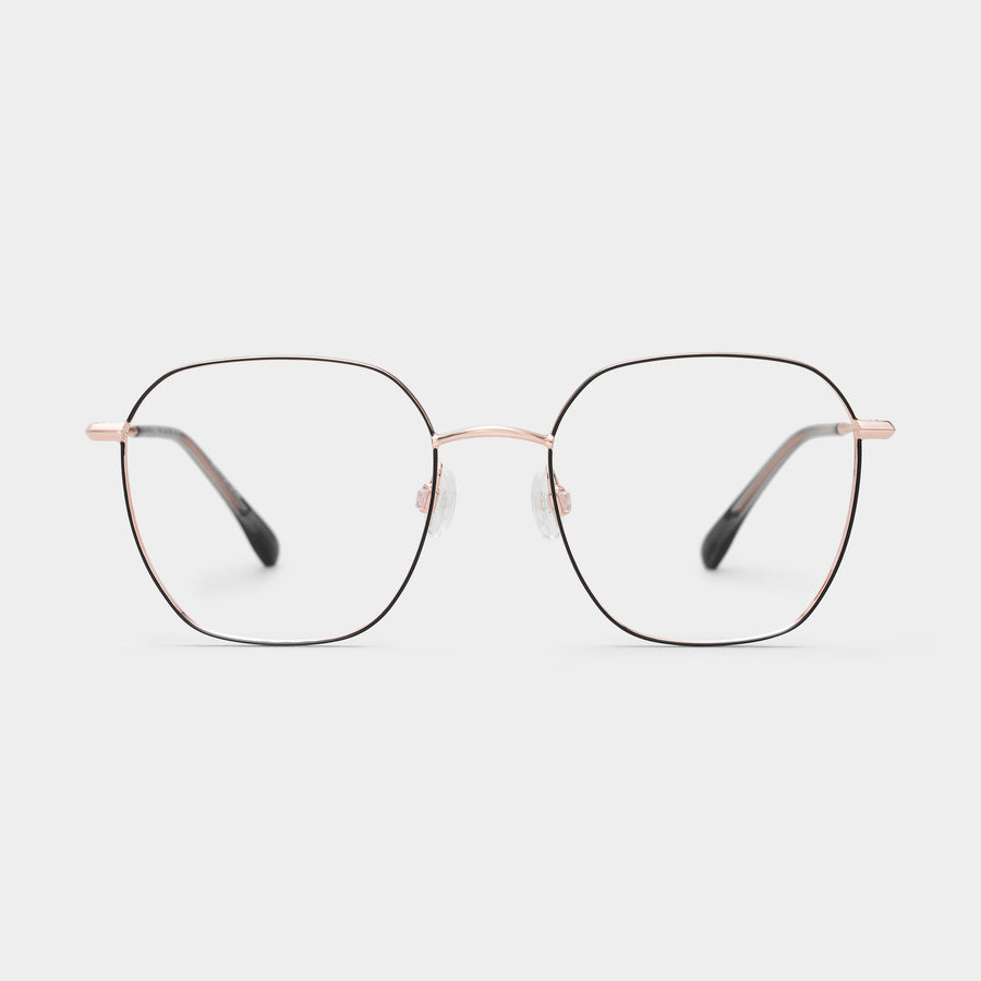 Rose gold/ Matte black Rim