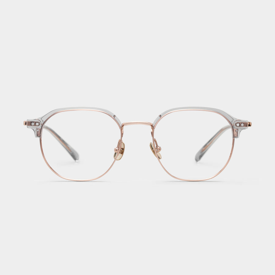 Transparent grey / Rose gold