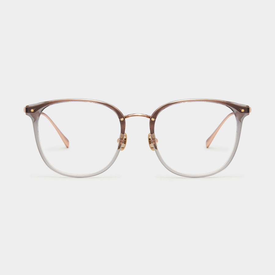 Rose gold/Transparent Grey